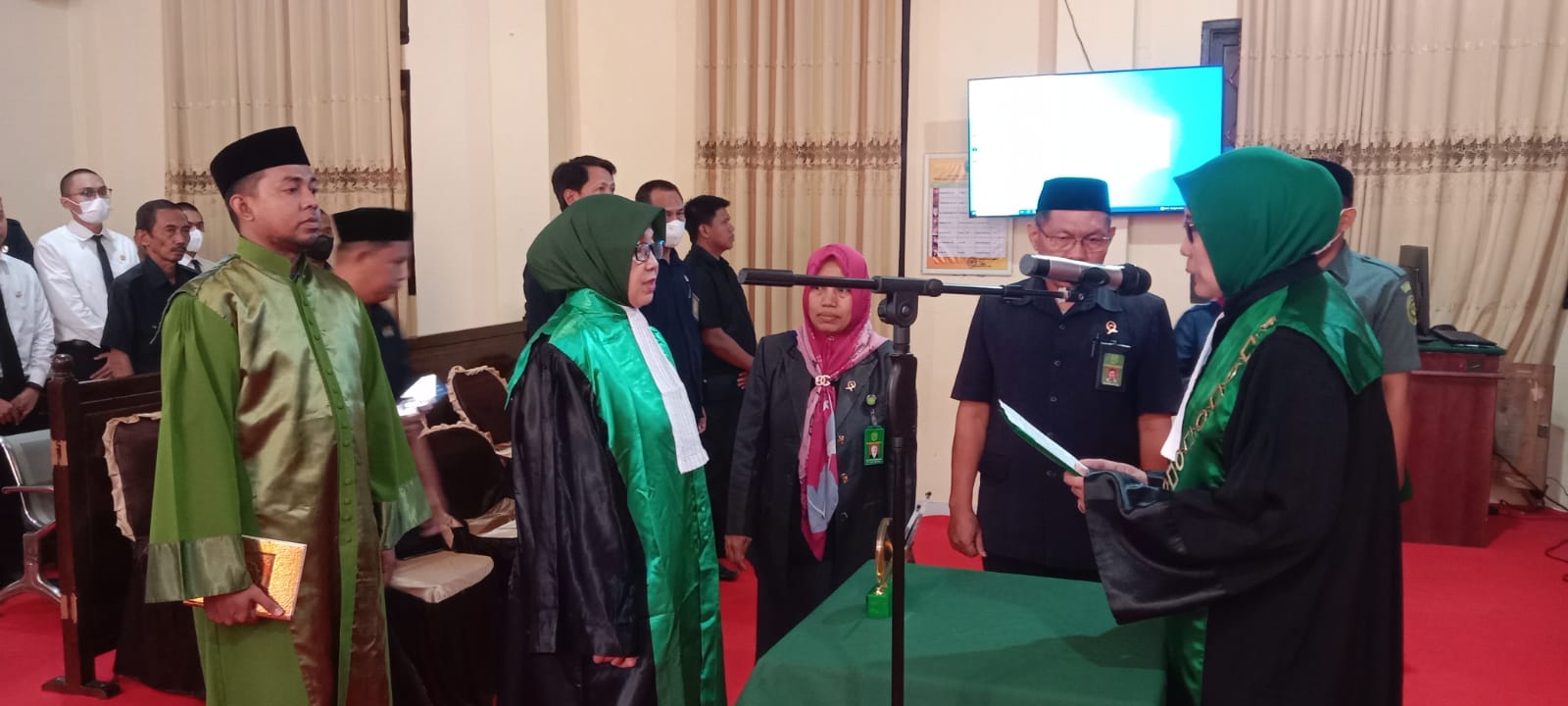 Pelantikan Ibu Wakil Ketua 1