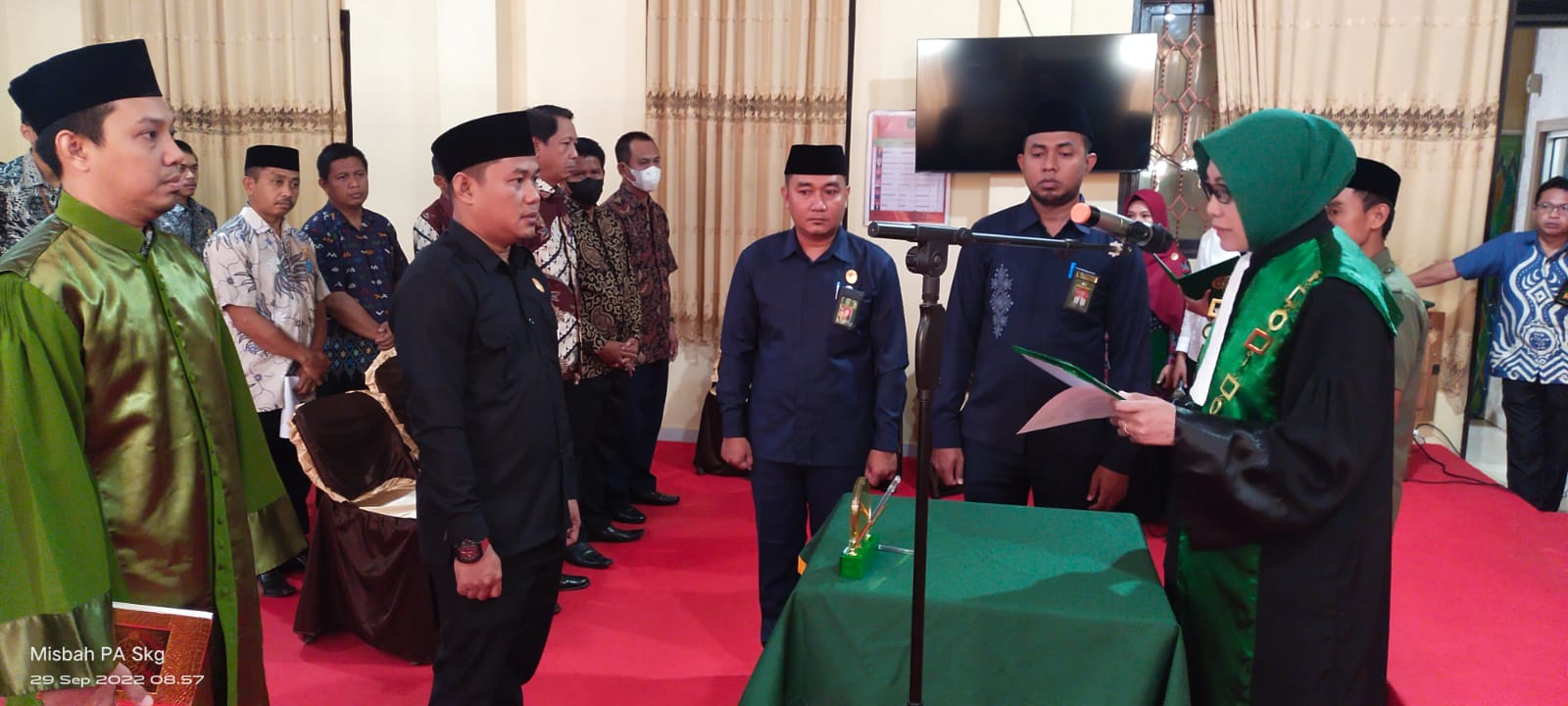 Pelantikan Muhammad Ilham 1
